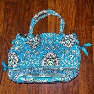 Vera Bradley Totally Turquoise Shoulder Bag